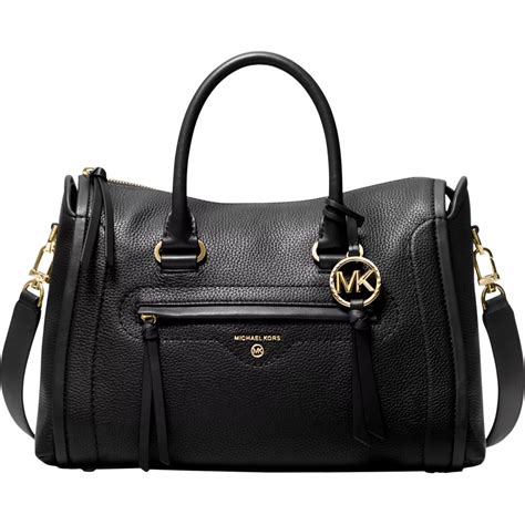 michael kors carine leather medium satchel|Michael Kors outlet satchel.